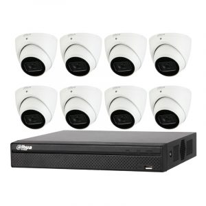8 Dahua WDR IR Eyeball CCTV with 8Ch NVR and 2TB HDD