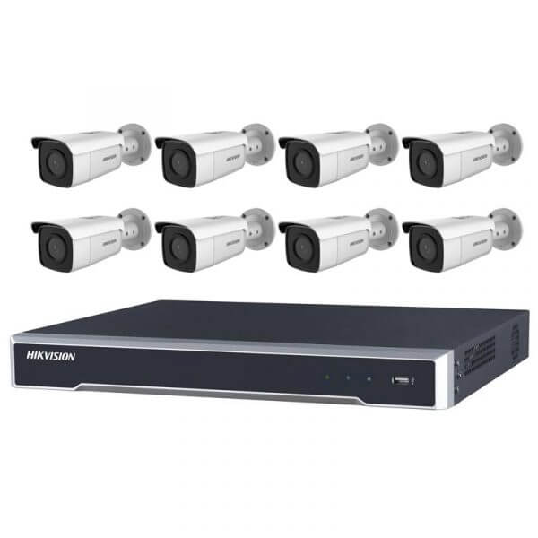 Hikvision 6MP IR Fixed Bullet with 8Ch NVR