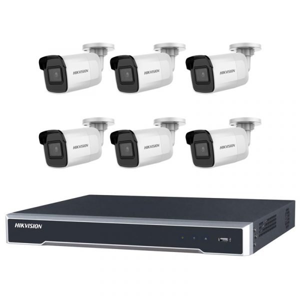 Hikvision 8MP IR Fixed Bullet with 8Ch NVR
